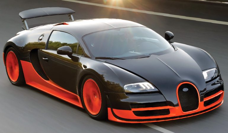 Image of the Bugatti Veyron.