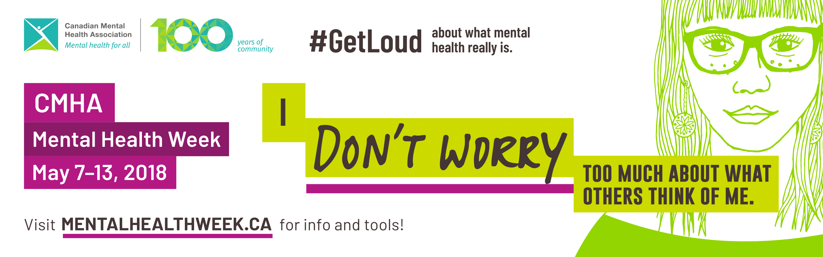 During Cmha Mental Health Week Let S Getloud About What Mental