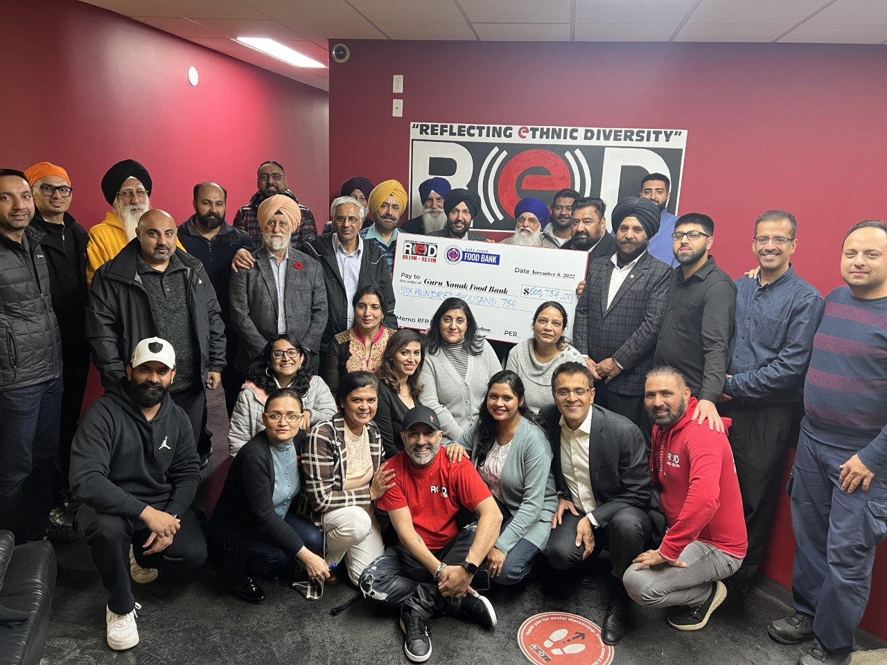 RED FM Listeners Raise Over $600,000 For Guru Nanak Food Bank - Drishti  Magazine