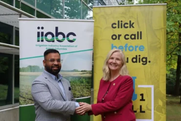 BC 1 Call and Irrigation Industry Association of British Columbia (IIABC) to Advance Safety Collaboration Across British Columbia