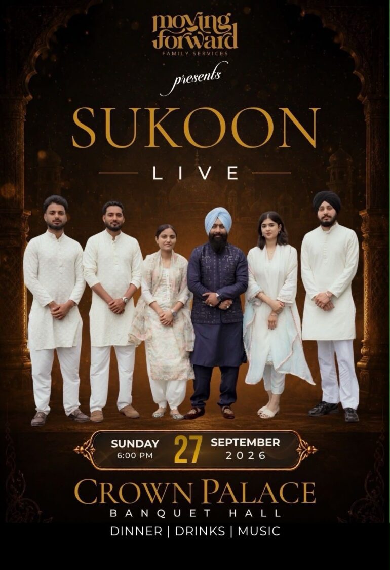 Moving Forward Family Services Presents: Sukoon Live